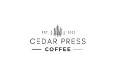 Logo for Cedar Press Coffee Logo for Cedar Press Coffee