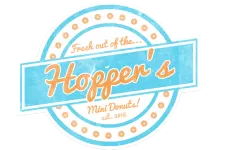 Logo for Hopper’s Mini Donuts Logo for Hopper’s Mini Donuts