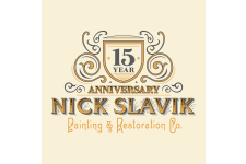 Logo for Nick Slavik Painting & Restoration Co. Logo for Nick Slavik Painting & Restoration Co.